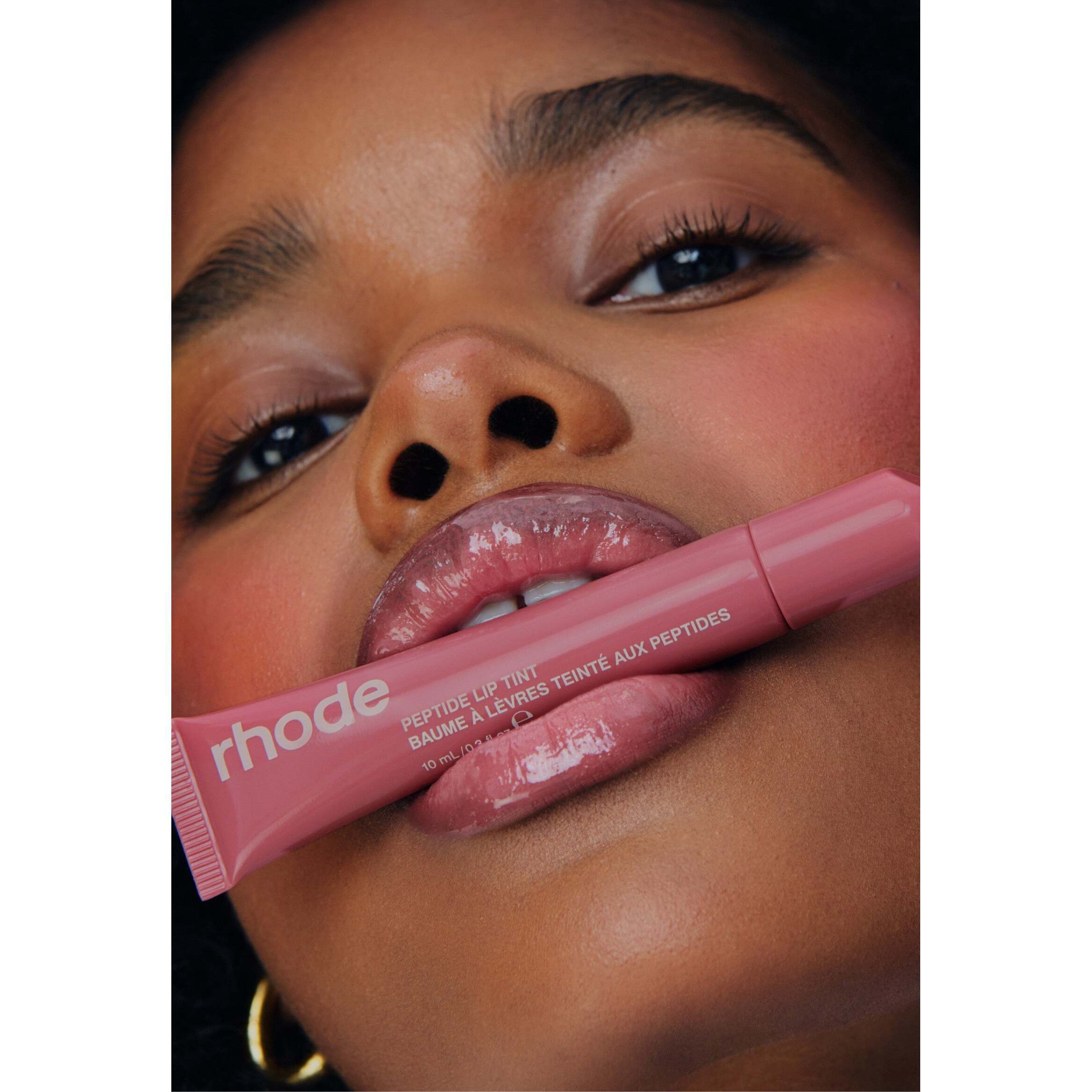 Alternative view of The Peptide Lip Trio Strawberry Glaze, Jelly Bean, Salty Tan