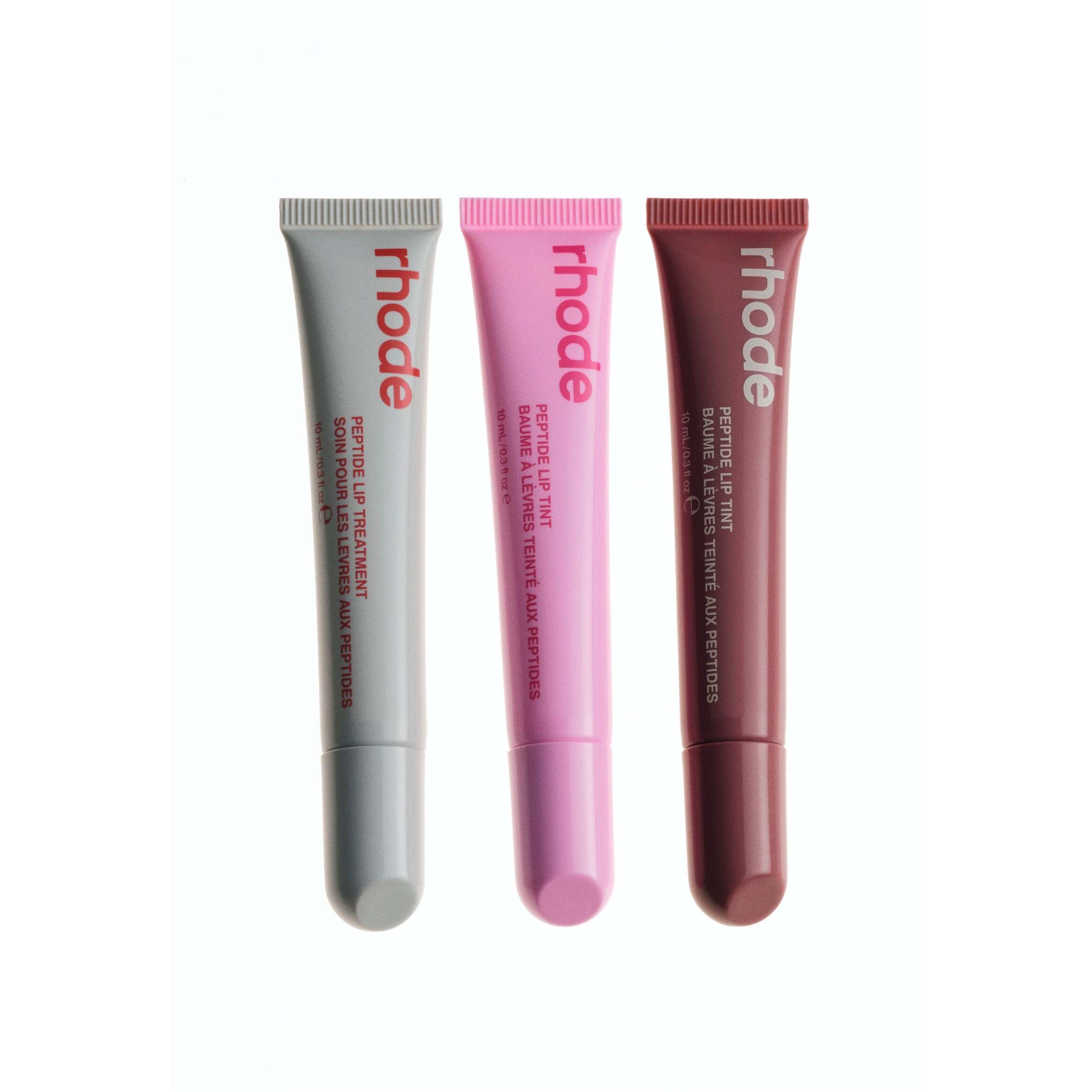 The Peptide Lip Trio Strawberry Glaze, Jelly Bean, Salty Tan - Image 4