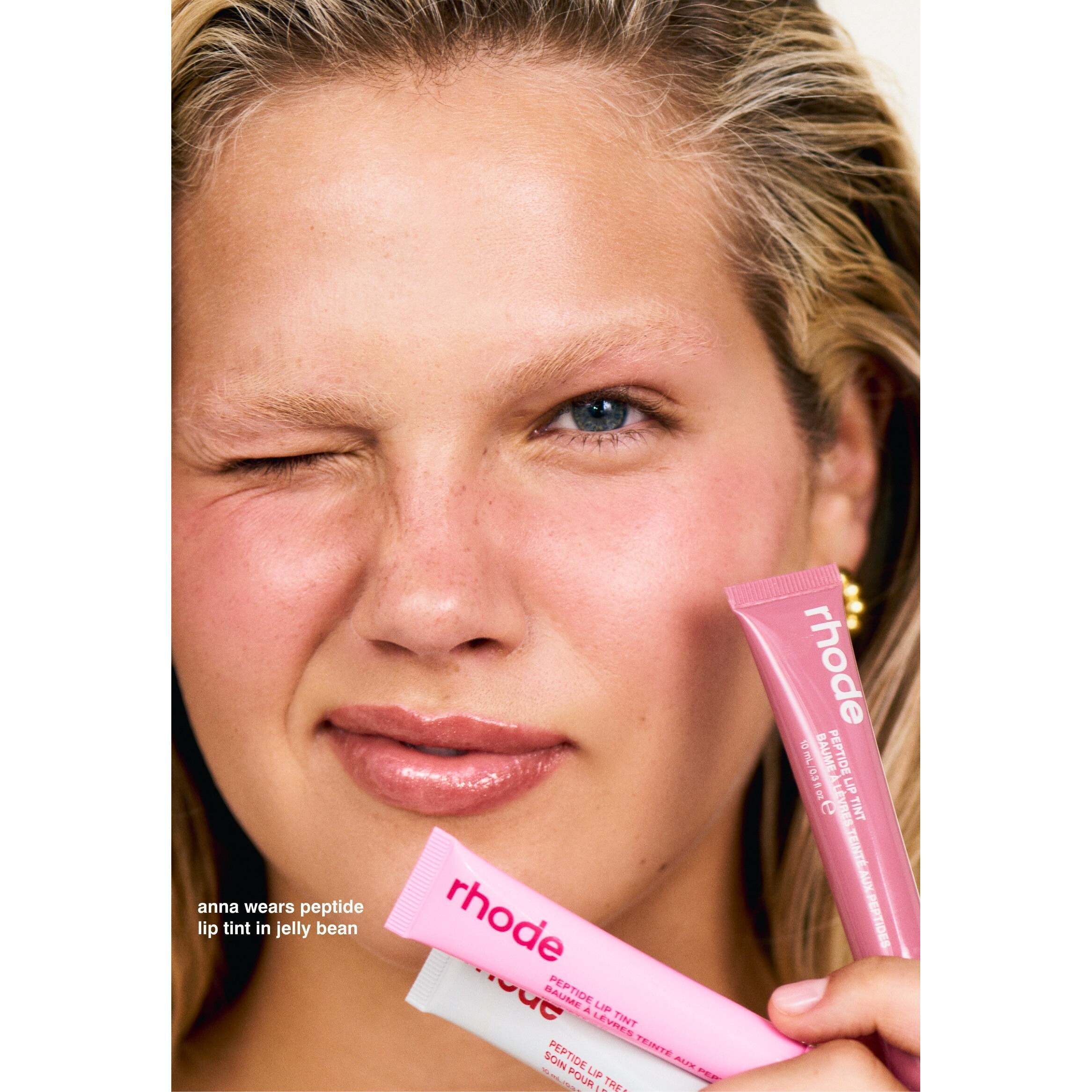 The Peptide Lip Trio Strawberry Glaze, Jelly Bean, Salty Tan - Image 5